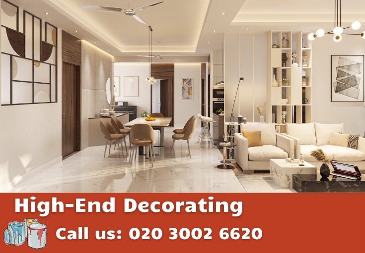 high-end decorating Fulham